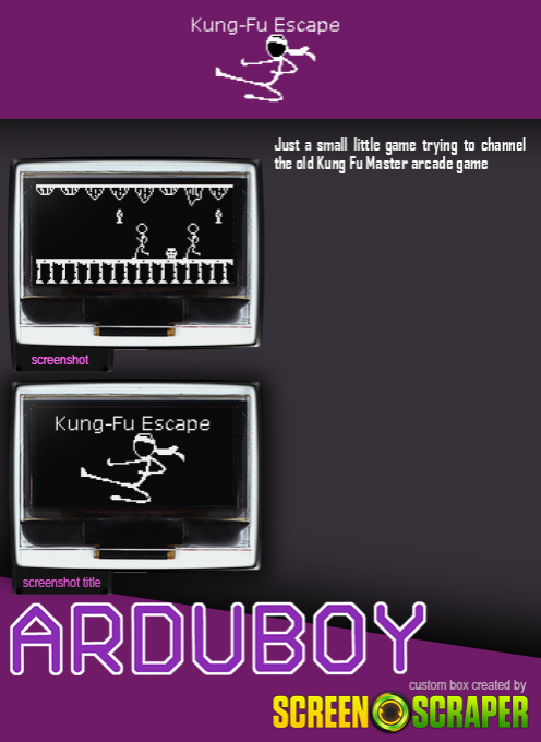 Kung Fu Escape — box-2D-back (SS)