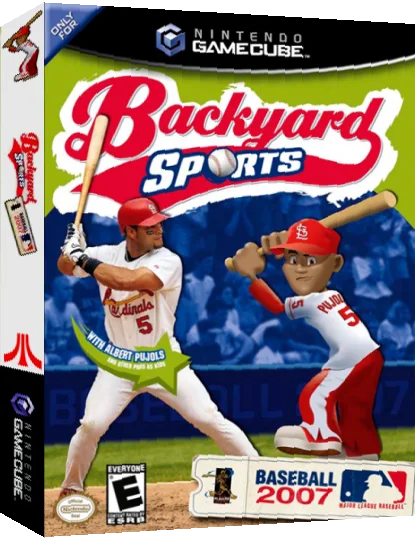 Backyard Sports - Baseball 2007 — box-3D (US)