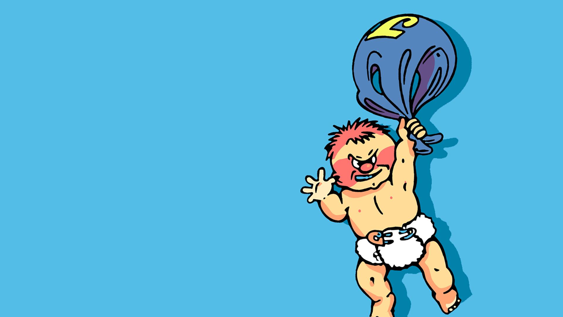 Jack The Nipper 2 - In Coconut Capers — fanart