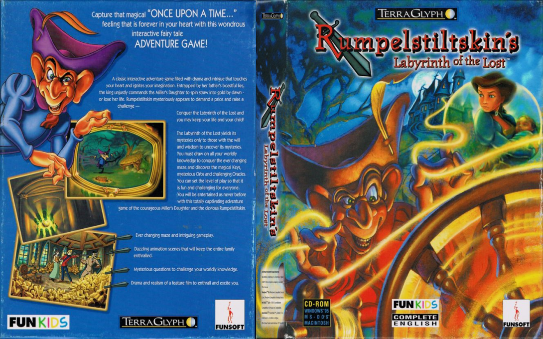 Rumpelstiltskin's Labyrinth of the Lost — box-texture (EU)