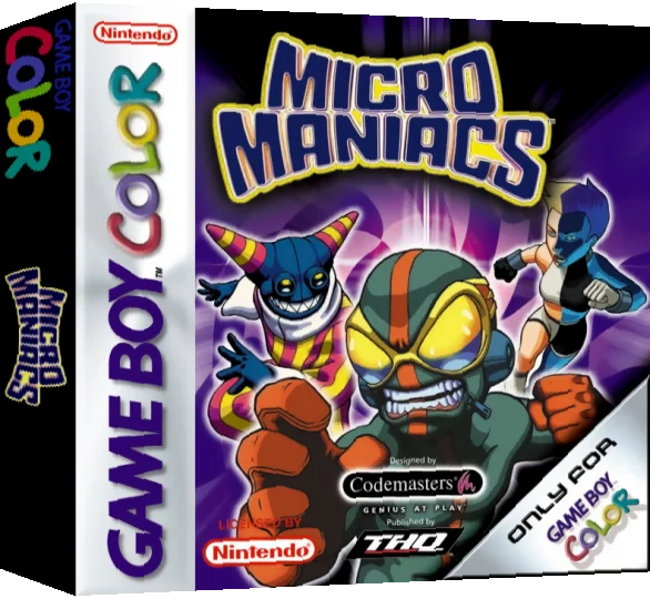 Micro Maniacs — box-3D (EU)