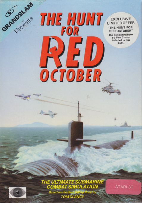 Hunt For Red October, The - The Book box art