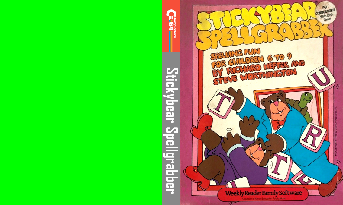 Stickybear Spellgrabber — box-texture (US)