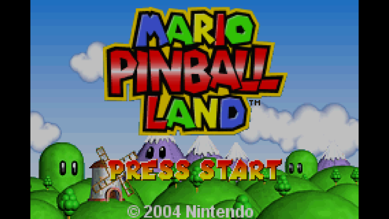 Mario Pinball Land — sstitle (WOR)