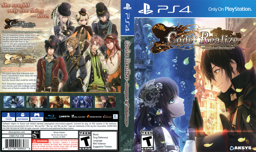 Code - Realize - Bouquet of Rainbows — box-texture (US)