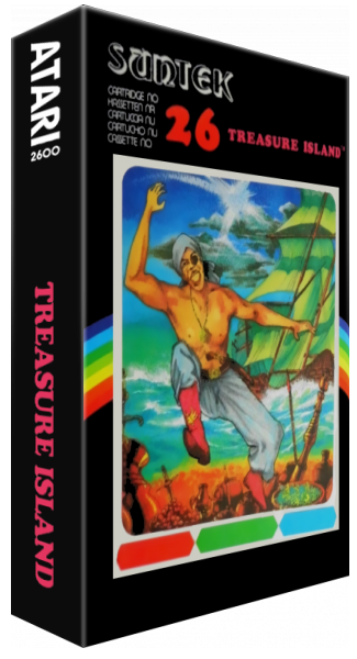 Treasure Island — box-3D (EU)
