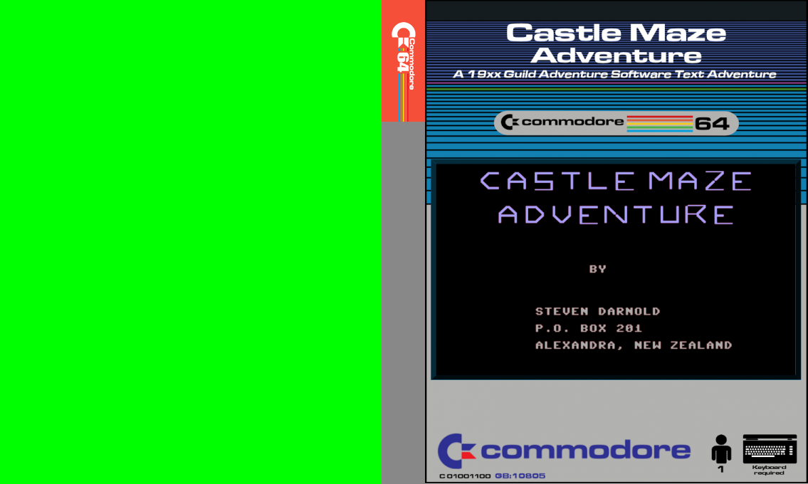 Castle Maze Adventure — box-texture (CUS)