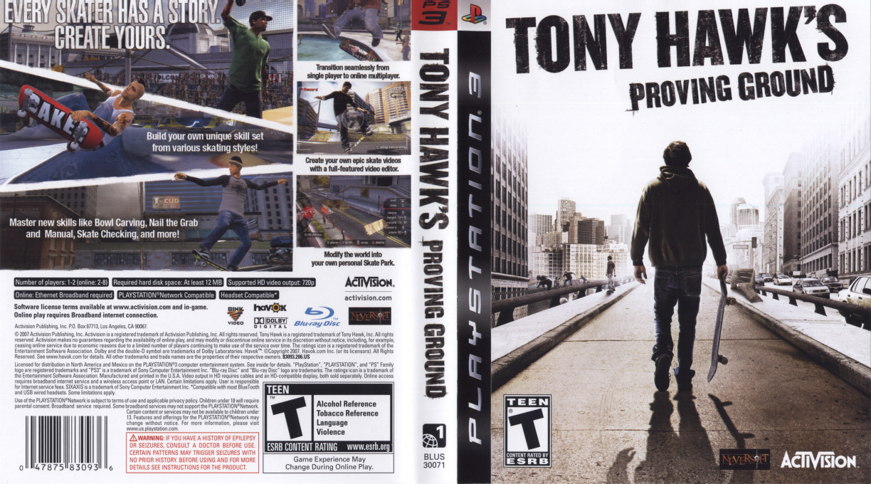 Tony Hawk's Proving Ground — box-texture (US)