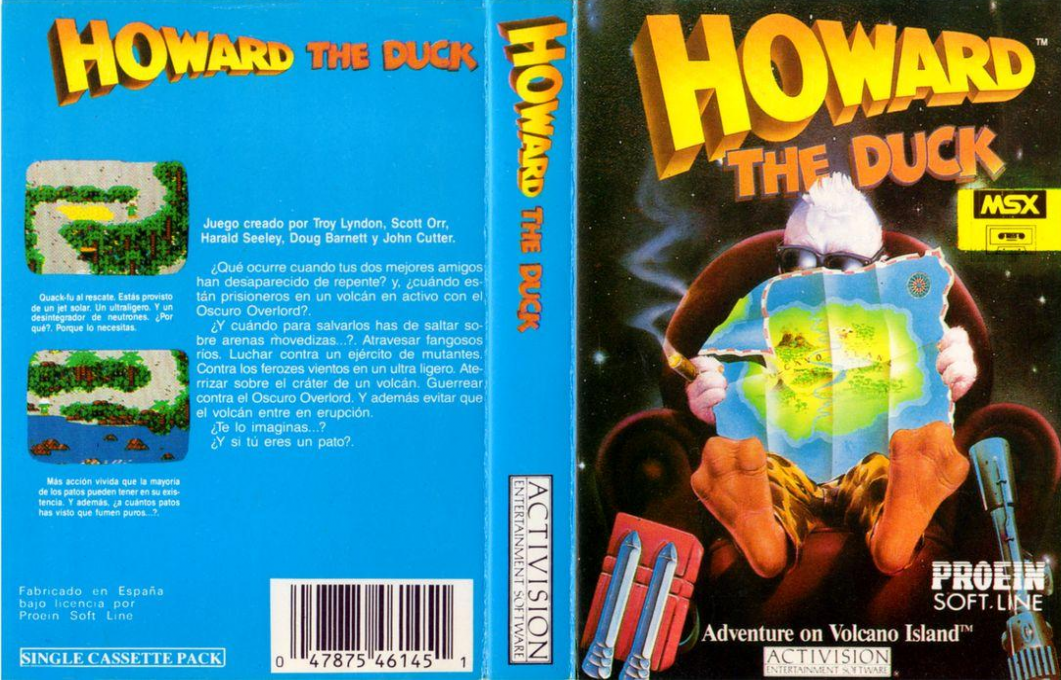 Howard The Duck — box-texture (SP)
