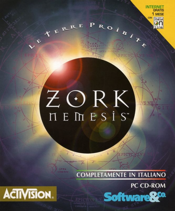 Zork Nemesis - The Forbidden Lands — box-2D (IT)