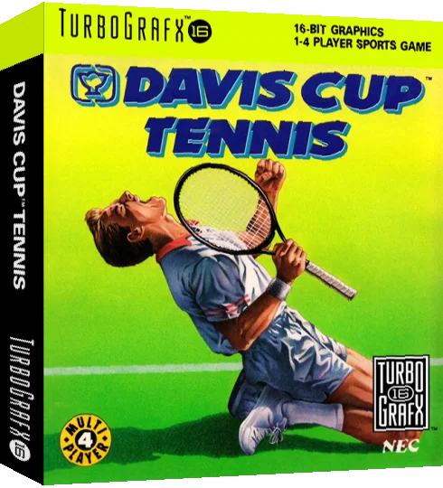 Davis Cup Tennis — box-3D (US)