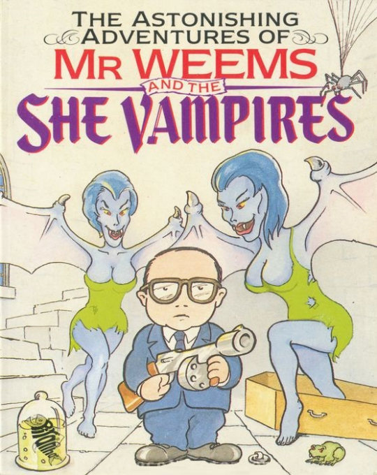 Astonishing Adventures Of Mr. Weems And The She Vampires, The box art