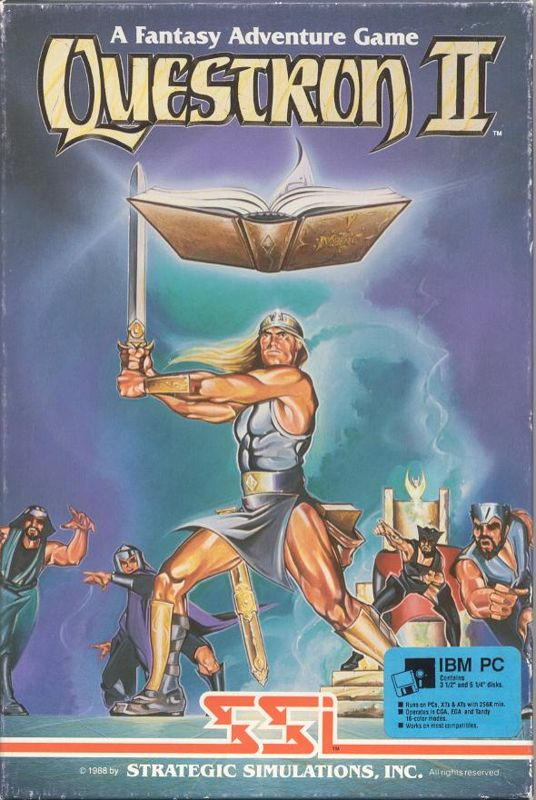 Questron 2 box art