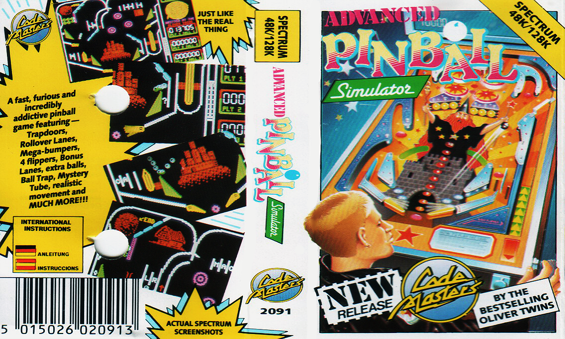 Advanced Pinball Simulator — box-texture (EU)
