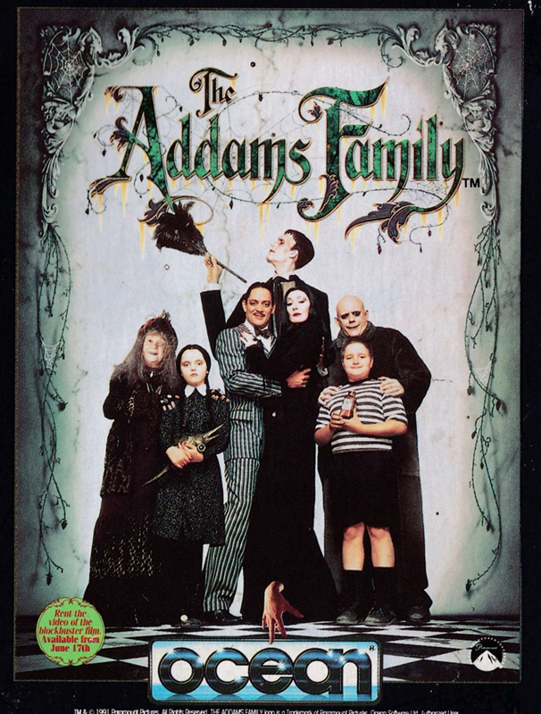 Addams Family, The box art
