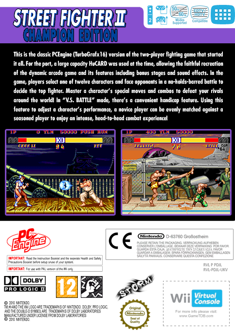 Street Fighter 2 - Champion Edition — box-2D-back (EU)