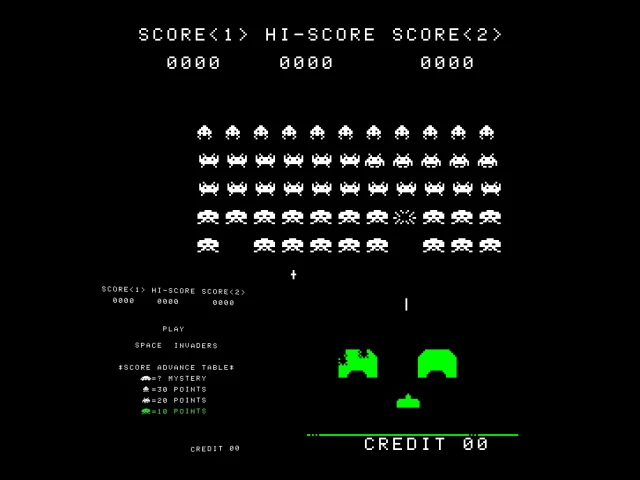 Space Invaders Arcade Emulator — mixrbv2 (WOR)