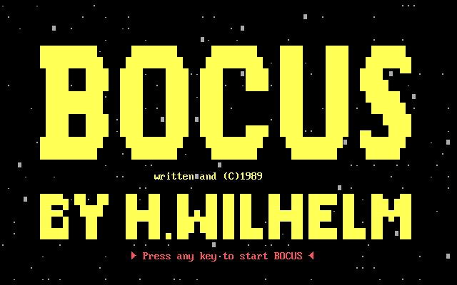 Bocus box art