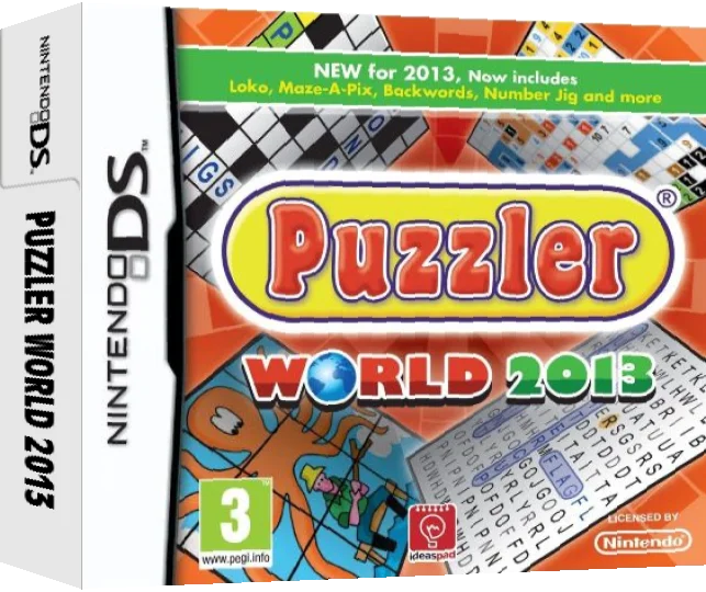 Puzzler World 2013 — box-3D (EU)