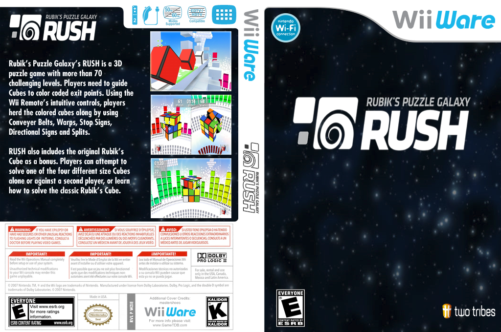 Rubik's Puzzle Galaxy - Rush — box-texture (US)