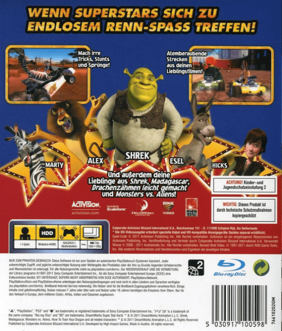 DreamWorks Super Star Kartz — box-2D-back (DE)
