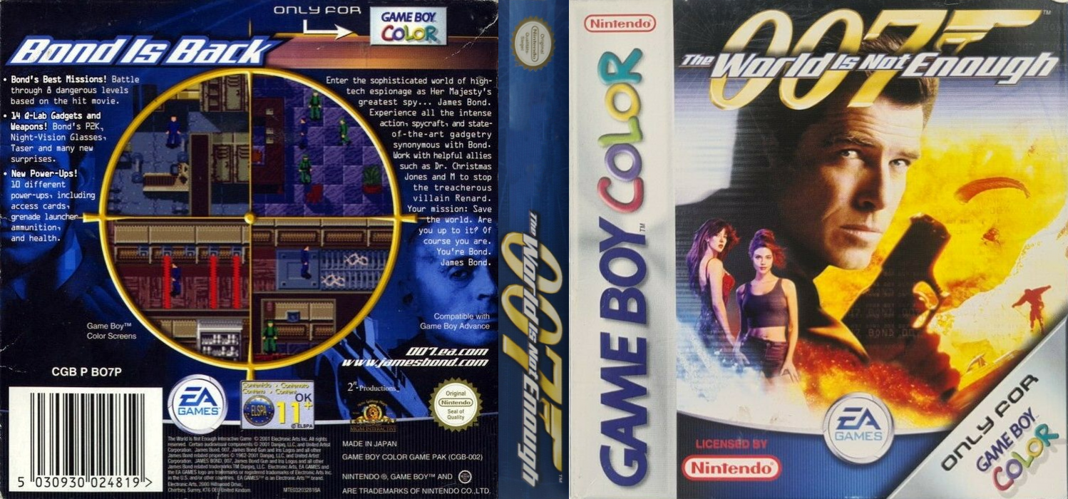 007 - The World Is Not Enough — box-texture (EU)