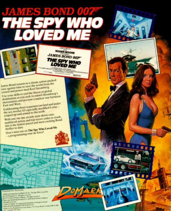 James Bond 007 - The Spy Who Loved Me — box-2D-back (EU)