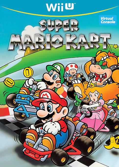 Super Mario Kart box art