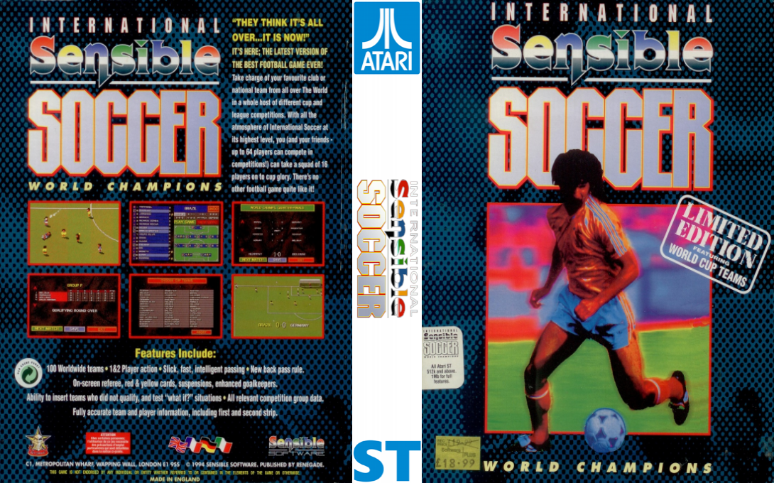 Sensible Soccer - International Edition — box-texture (EU)