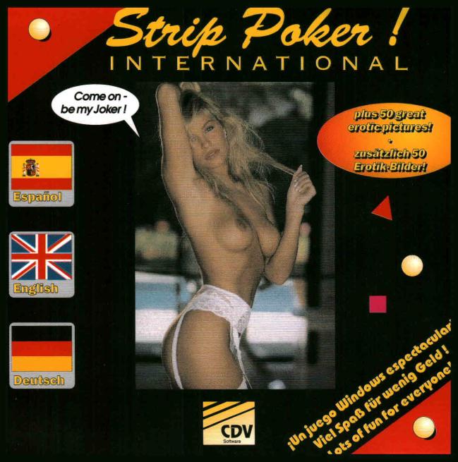 Strip Poker! International box art