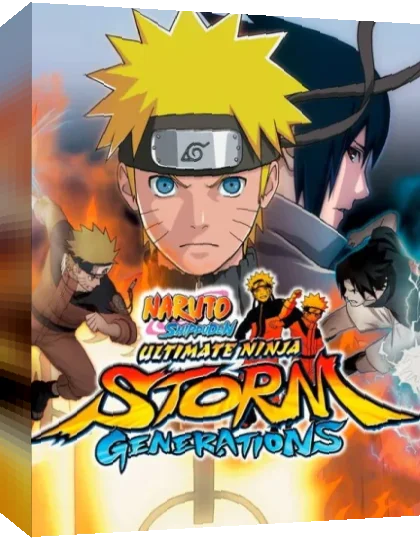 Naruto Shippuden - Ultimate Ninja Storm Generations — box-3D (EU)