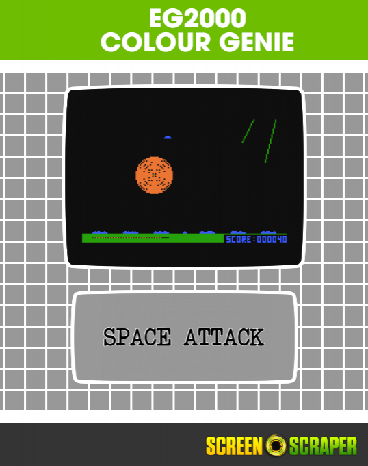 Space Attack box art
