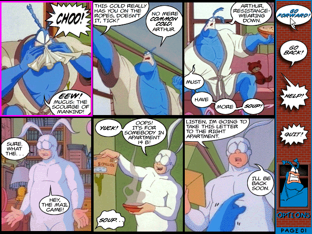 The Tick: The Tick vs. The Uncommon Cold — ss (WOR)