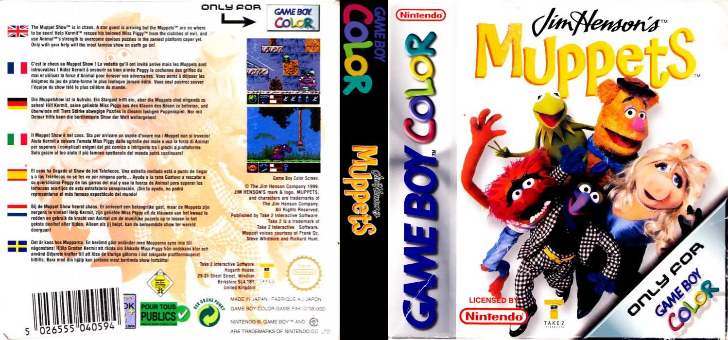 The Muppets — box-texture (EU)
