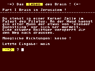 Leben Des Brain!, Das — ss (DE)