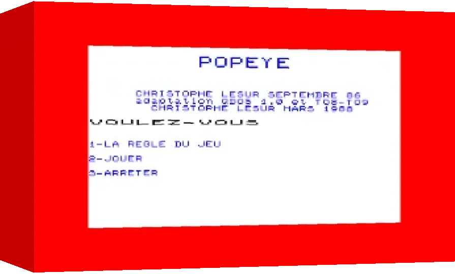 Popeye — box-3D (WOR)