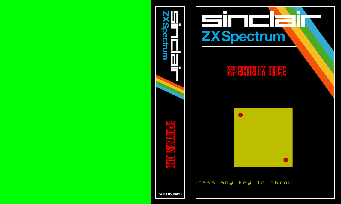 Spectrum Dice — box-texture (SS)