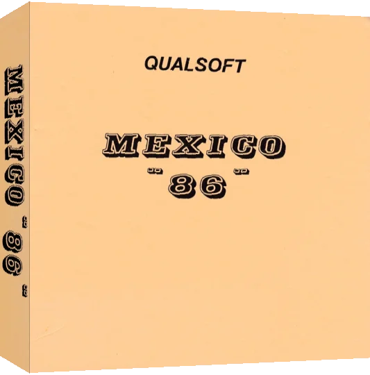 Mexico '86 - A World Cup Management Simulation — box-3D (EU)