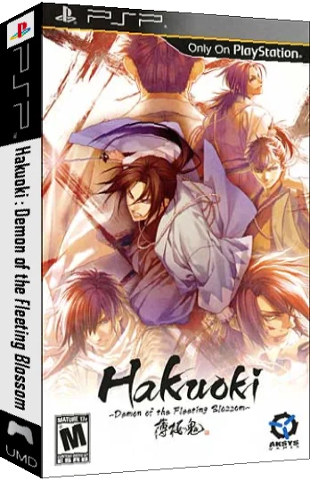 Hakuoki - Demon of the Fleeting Blossom — box-3D (US)