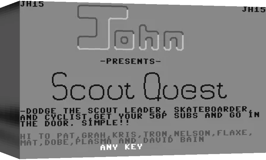 Scout Quest — box-3D (WOR)