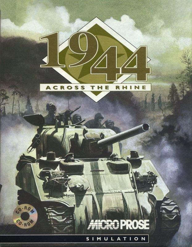 1944 - Across the Rhine — box-2D (EU)