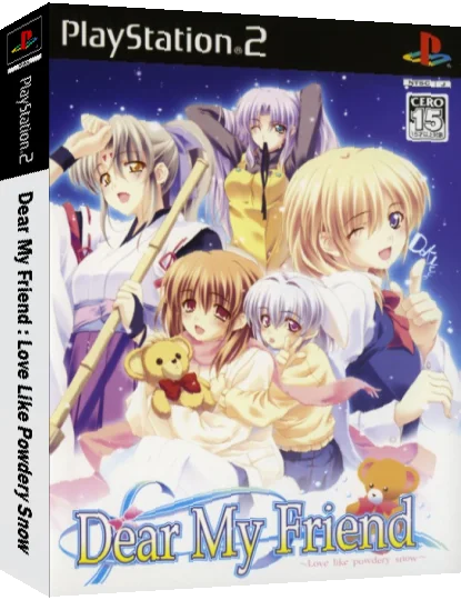 Dear My Friend - Love Like Powdery Snow — box-3D (JP)