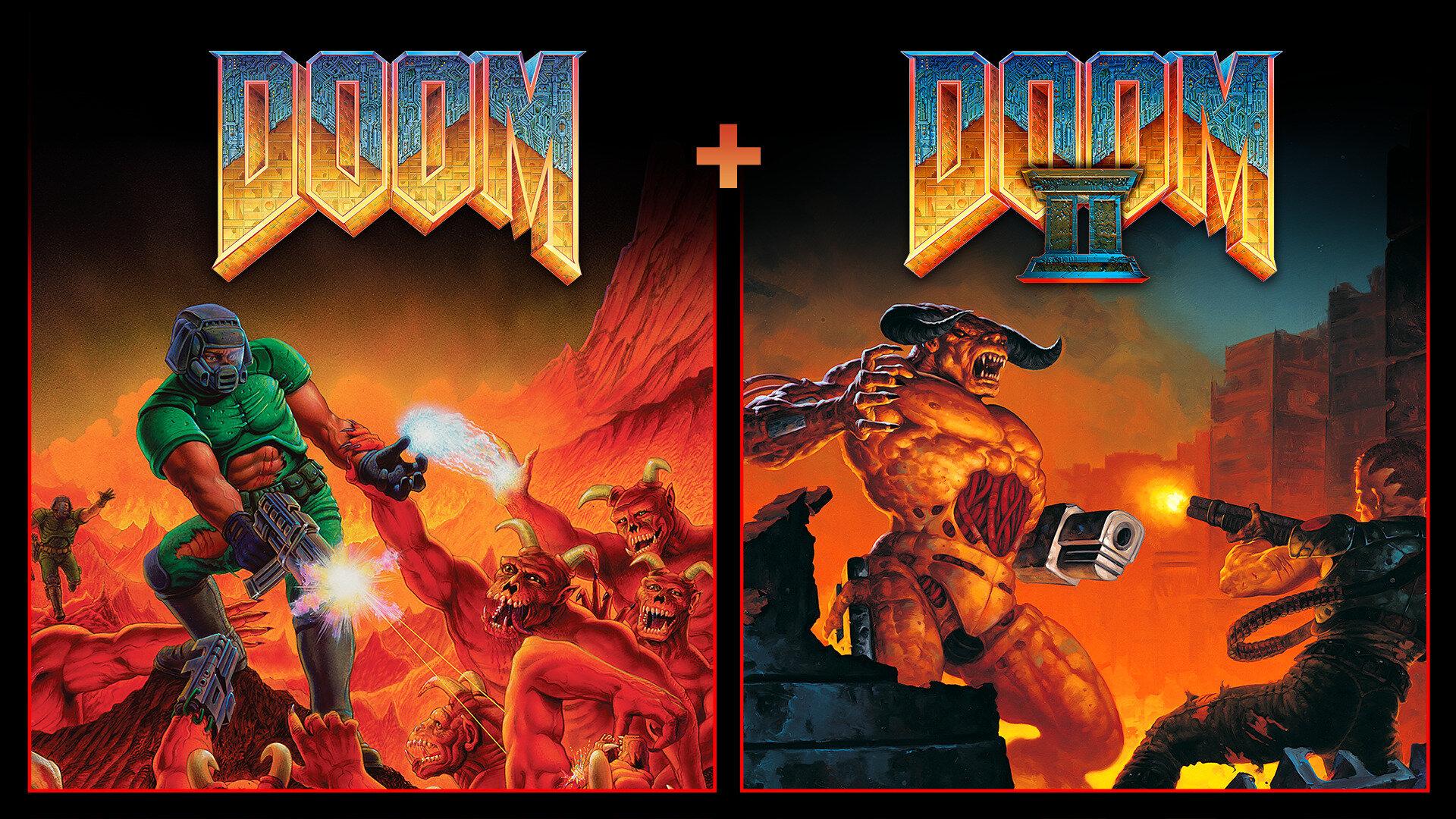 DOOM plus DOOM 2 — sstitle (WOR)