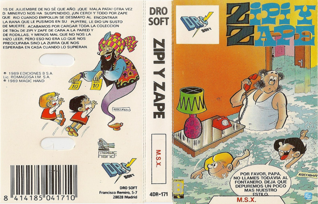 Zipi Y Zape — box-texture (SP)
