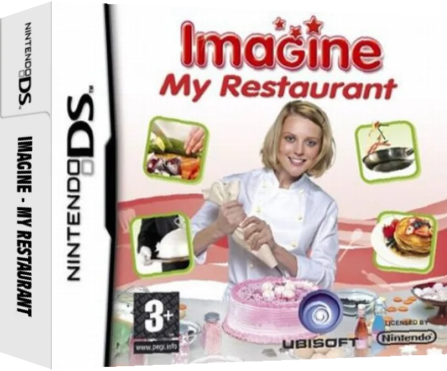 Imagine - My Restaurant — box-3D (US)