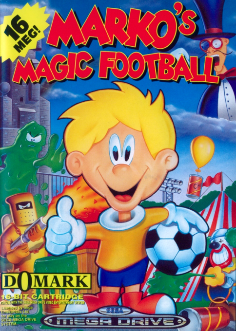 Marko's Magic Football — box-2D (EU)