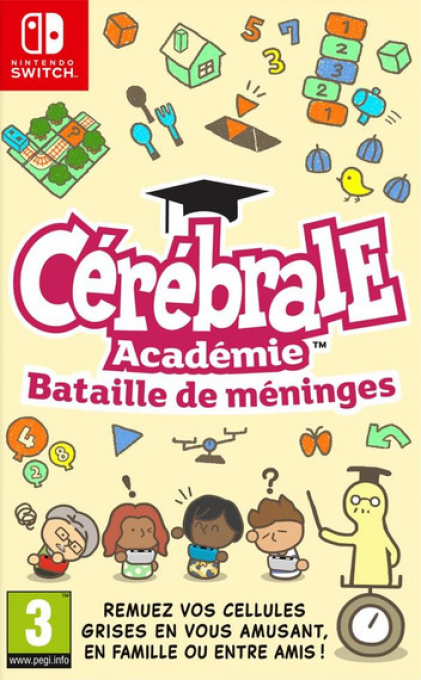 Big Brain Academy - Brain vs. Brain — box-2D (FR)