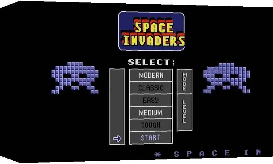 Space Invaders — box-3D (WOR)