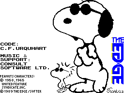 Snoopy - The Cool Computer Game — sstitle (EU)