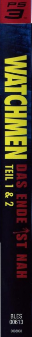 Watchmen - The End is Nigh — box-2D-side (DE)
